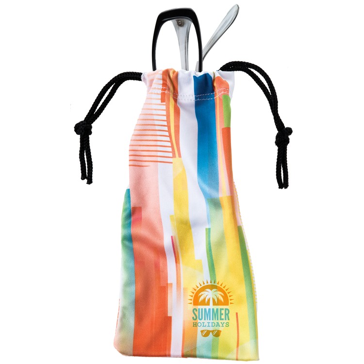 Dye Sublimated Microfiber Pouch