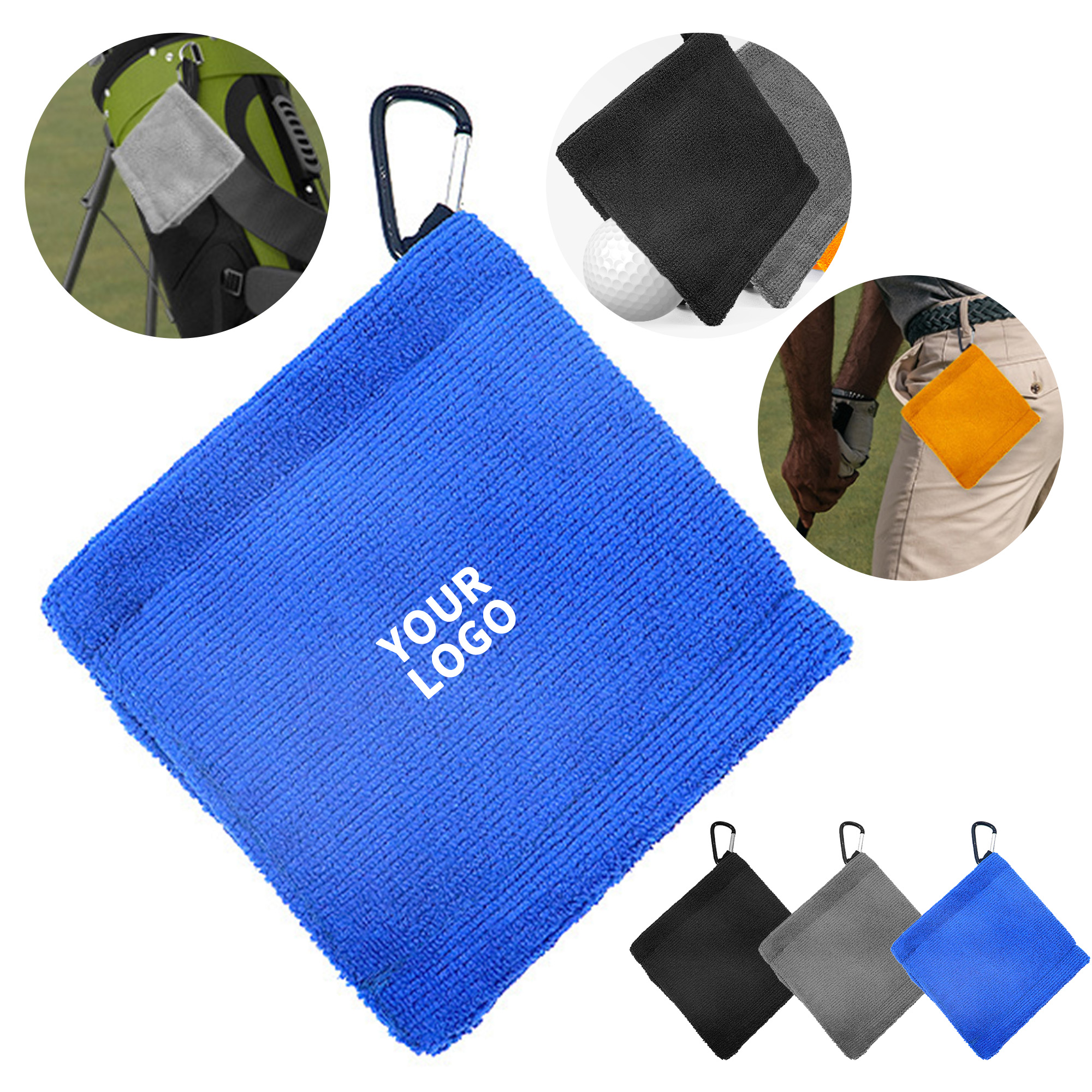 Microfiber Golf Towel With Waterproof Liner 2