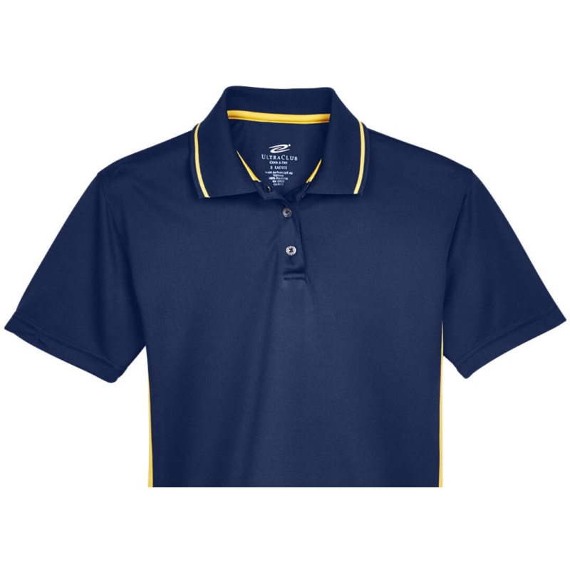 UltraClub Ladies' Cool & Dry Sport Two-Tone Polo 61
