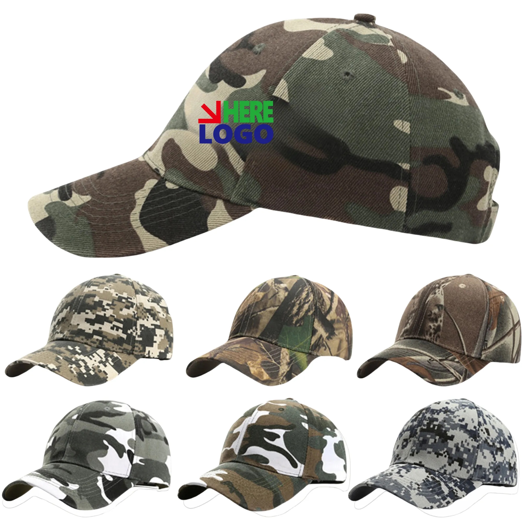 Camouflage Baseball Cap MOQ20 2