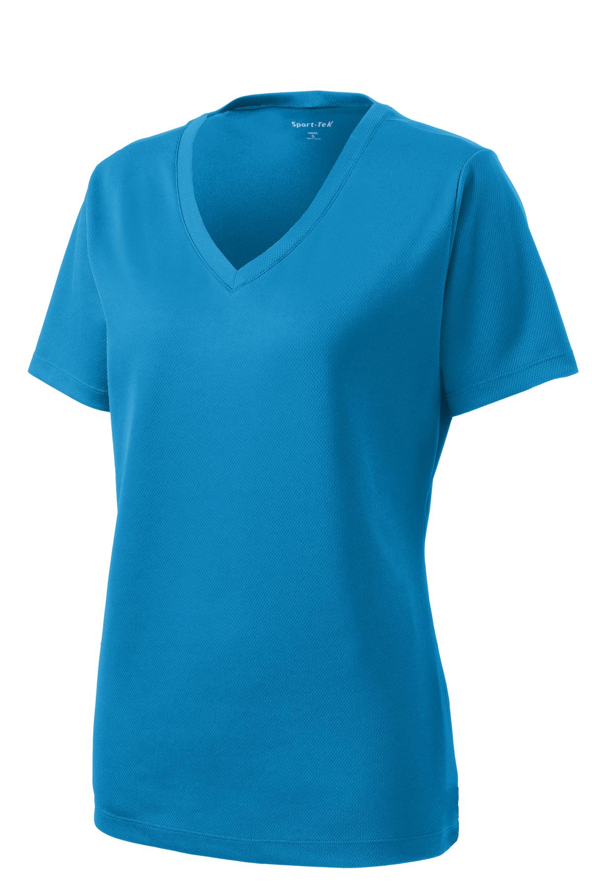 Sport-Tek Women's PosiCharge RacerMesh V-Neck Tee. LST340 66