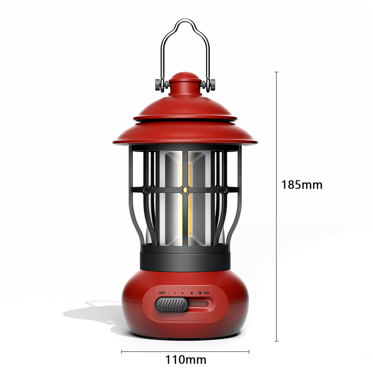 Vintage Camping Lantern Rechargeable 3