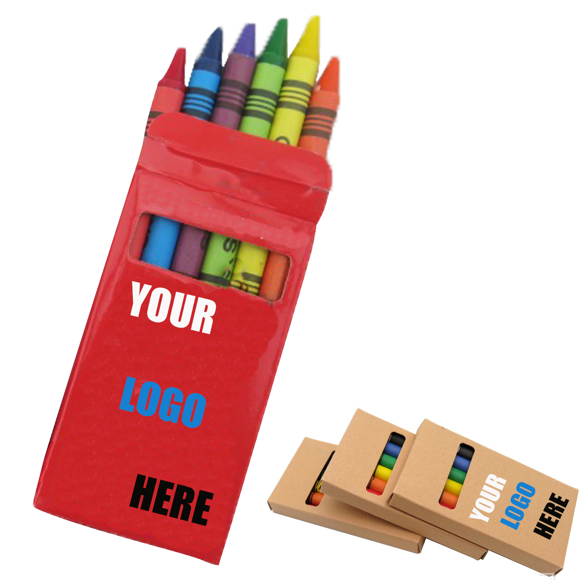 6 Pack Crayon Set 2