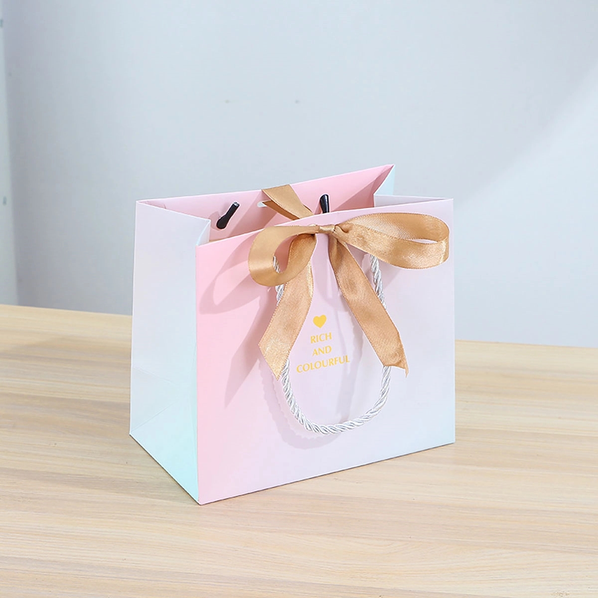 Full Color Matte Laminated Euro Tote Gift Bags 6