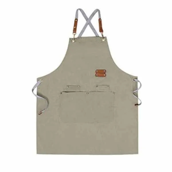 Chef Adjustable Canvas Work Apron 4