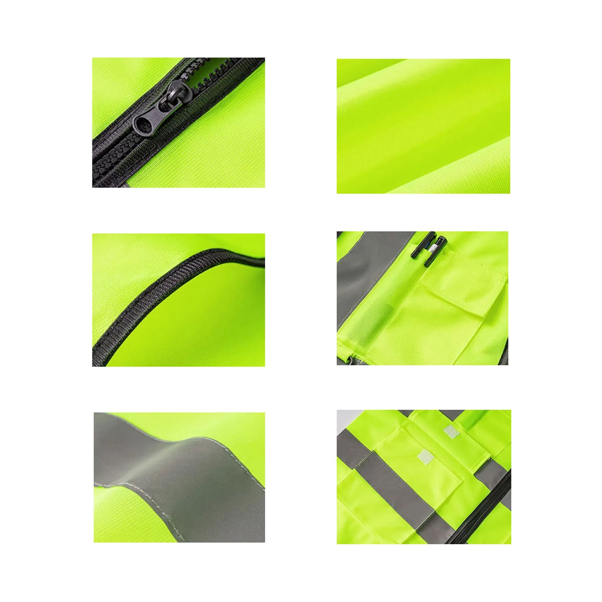 Construction Safety Reflective Fluorescent Vest 2
