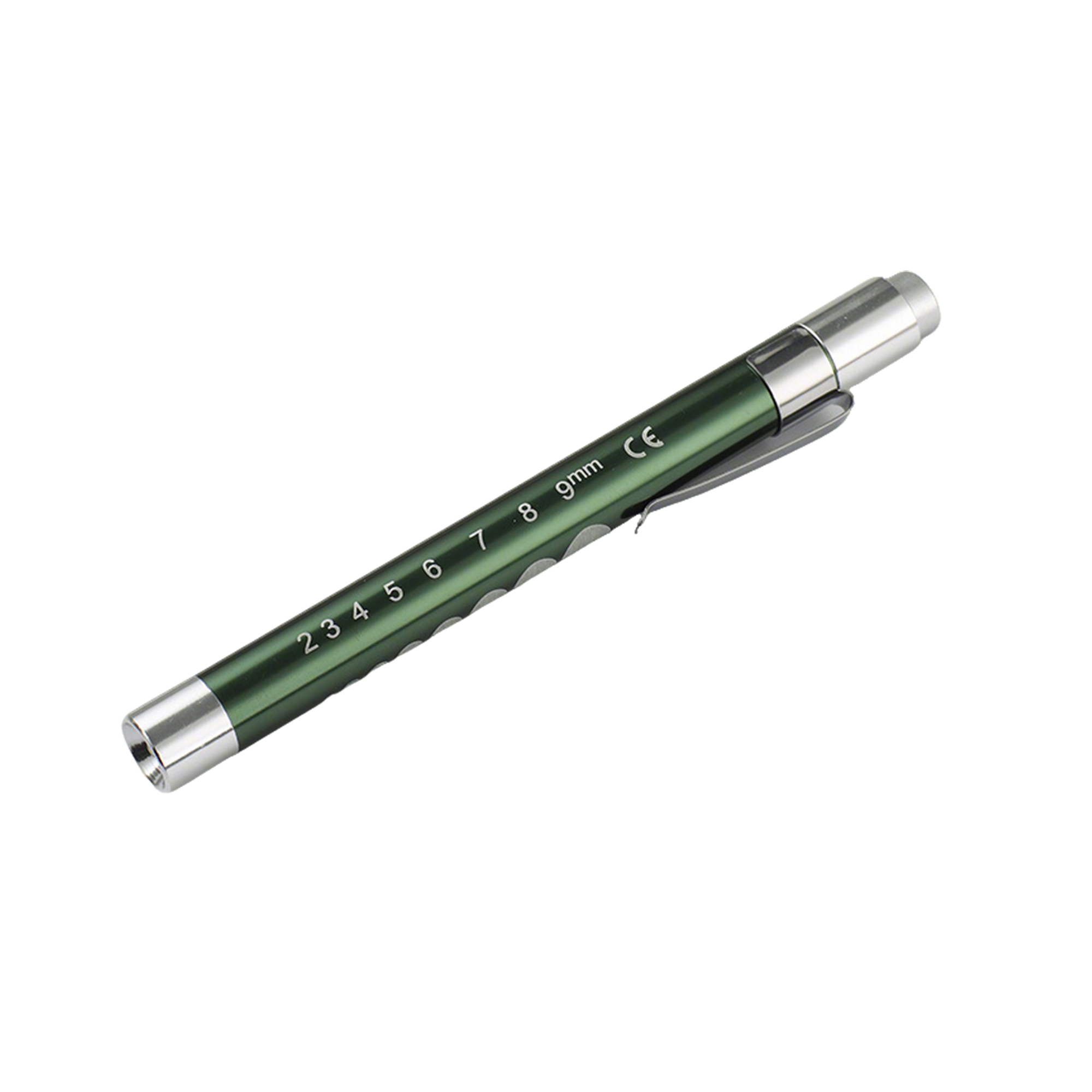 LED Medical Penlight With Pupil Gauge 5.4" x 0.6" 3