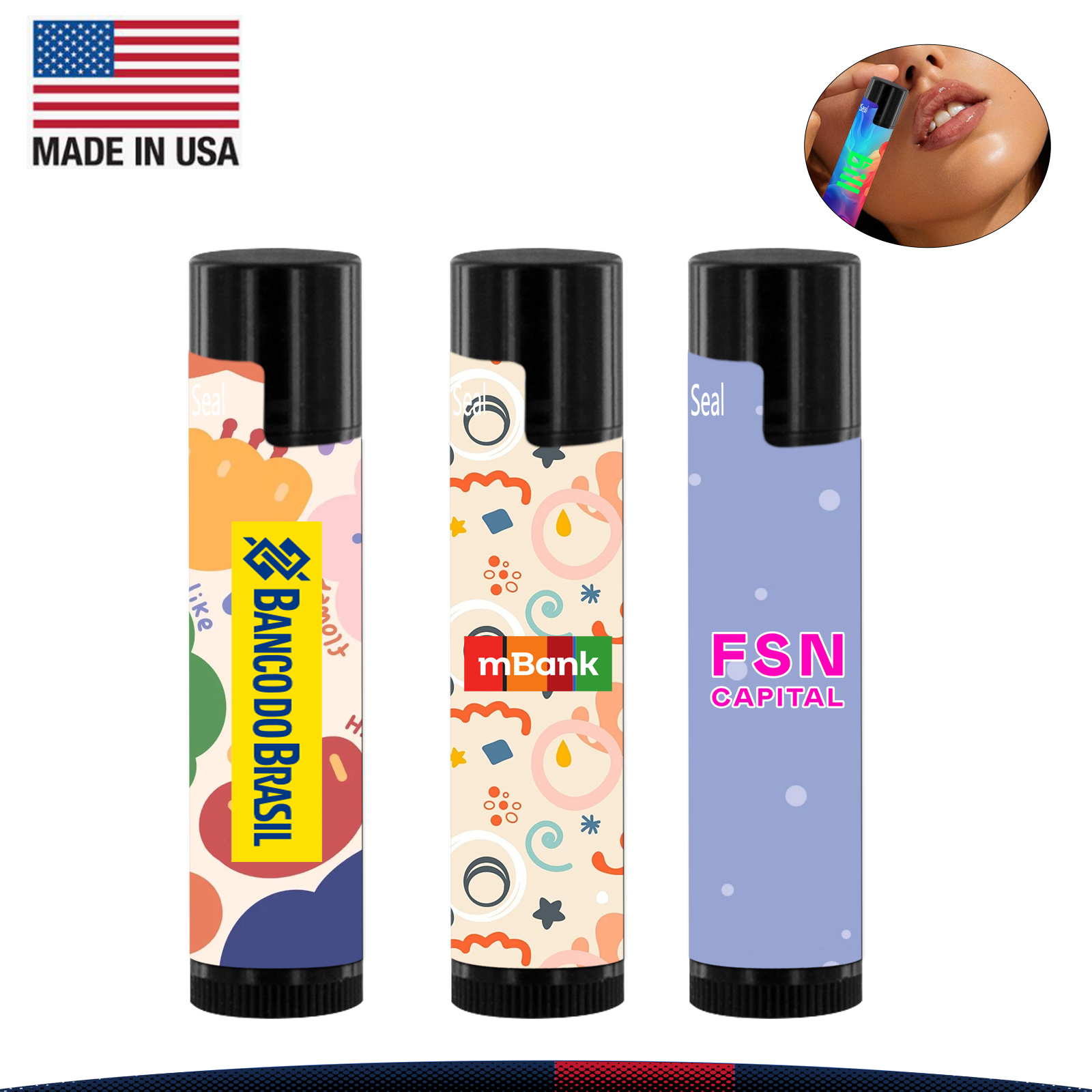 Hydrien Black Tube Natural Lip Moisturizer 5