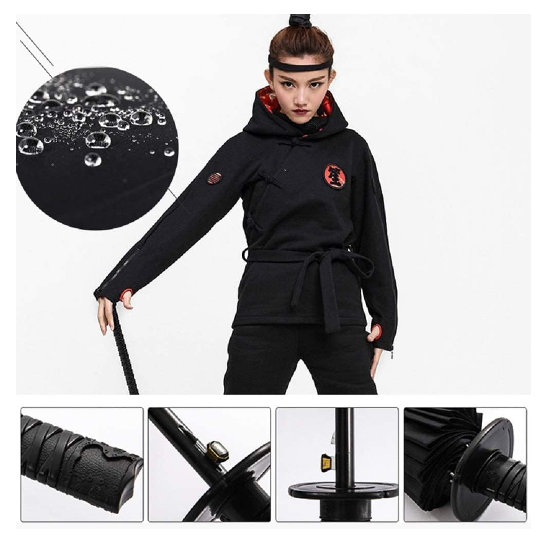 Samurai Sword Style Automatic Umbrella 2