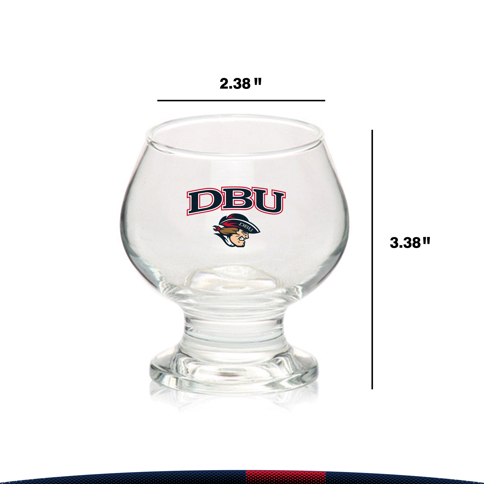 6.5 oz. Crystal Brandy Glasses 2
