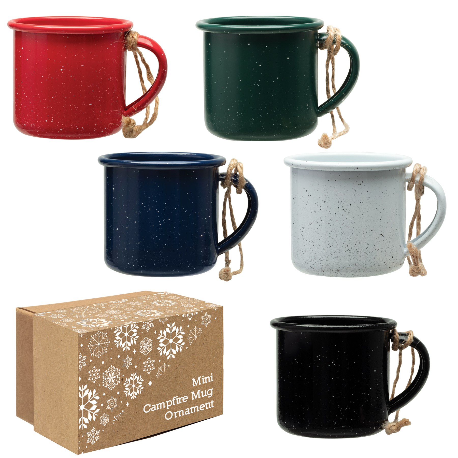 Mini Campfire Mug Ornament 5