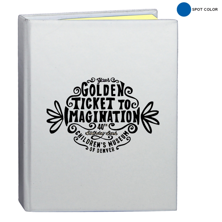 Full Size Sticky Notes and Flags Notepad Notebook 4