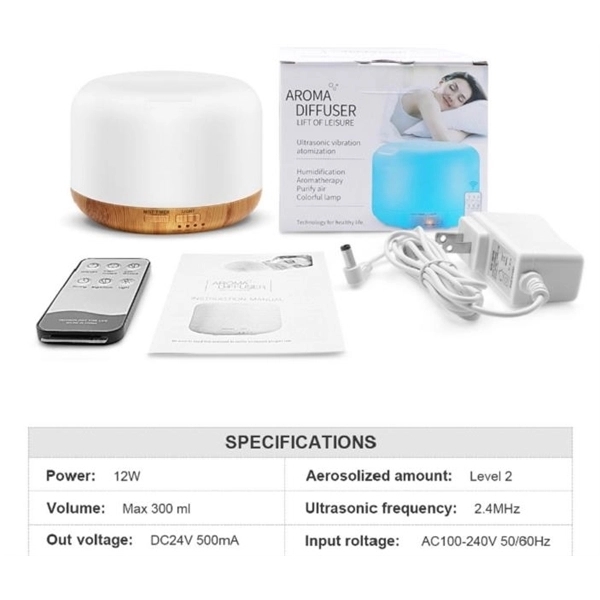 Essential Oil Diffuser Humidifier 3