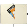 FSC® Mix 5.5" x 8.5" Siena Heathered Bound Journal 10