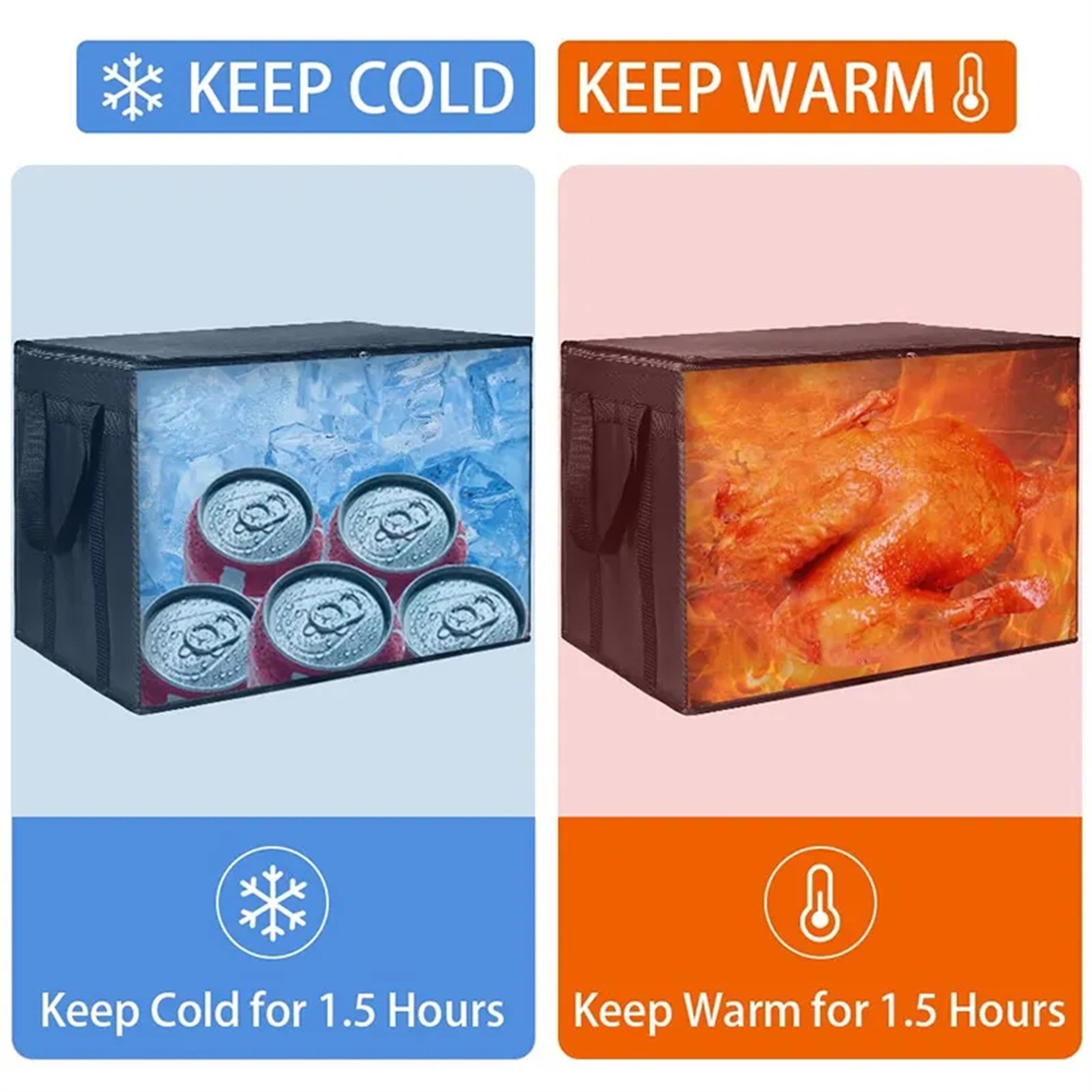 Large Capacity Insulated Cooler Bag 12