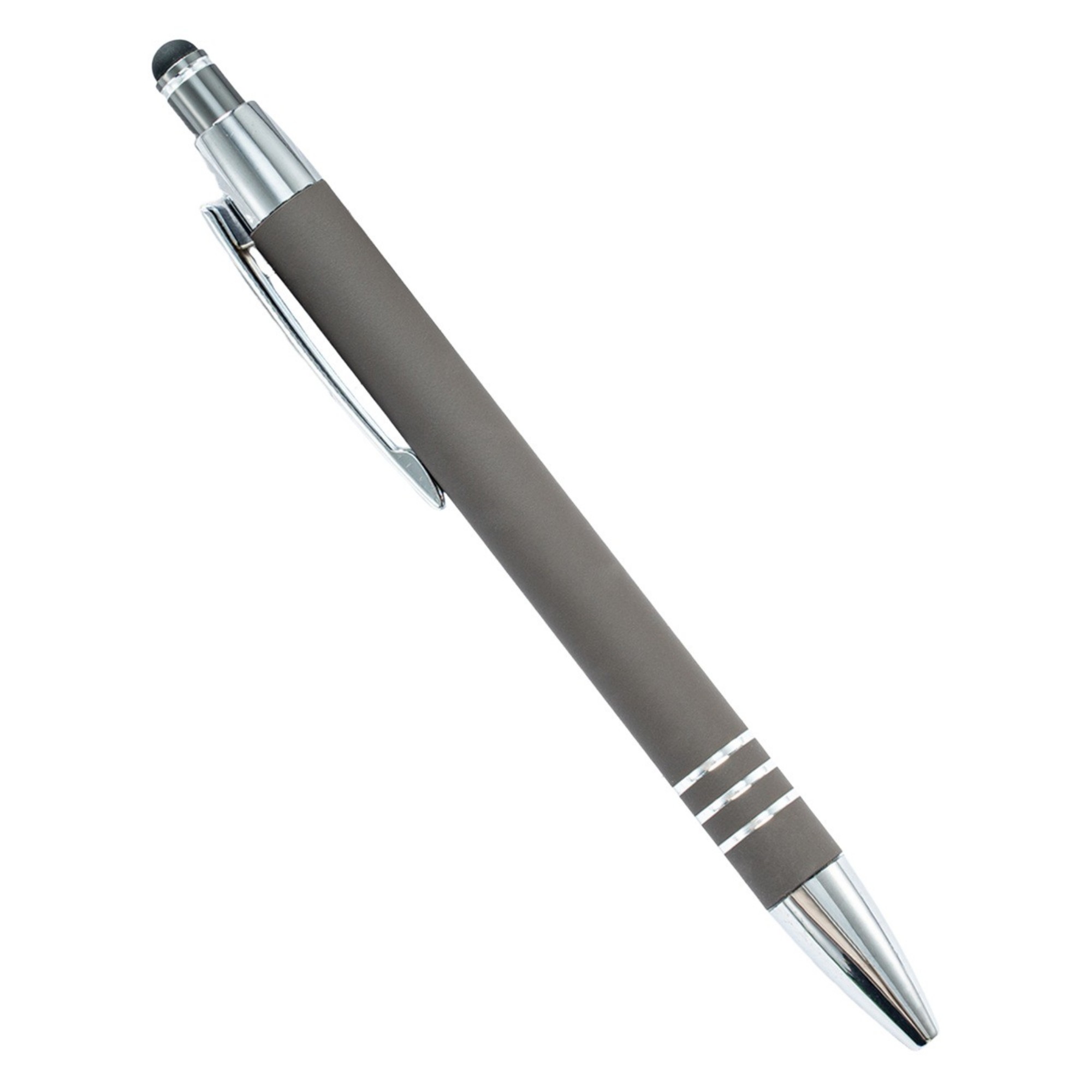 Metal Touch Screen Ballpoint Pen With Press Design 5.4" 7