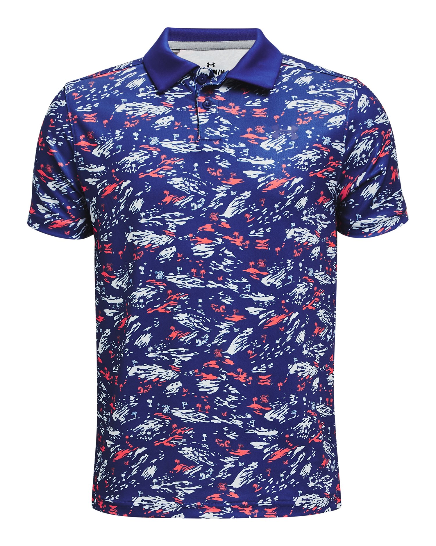 UA Performance Paradise Printed Boys' Polo 3