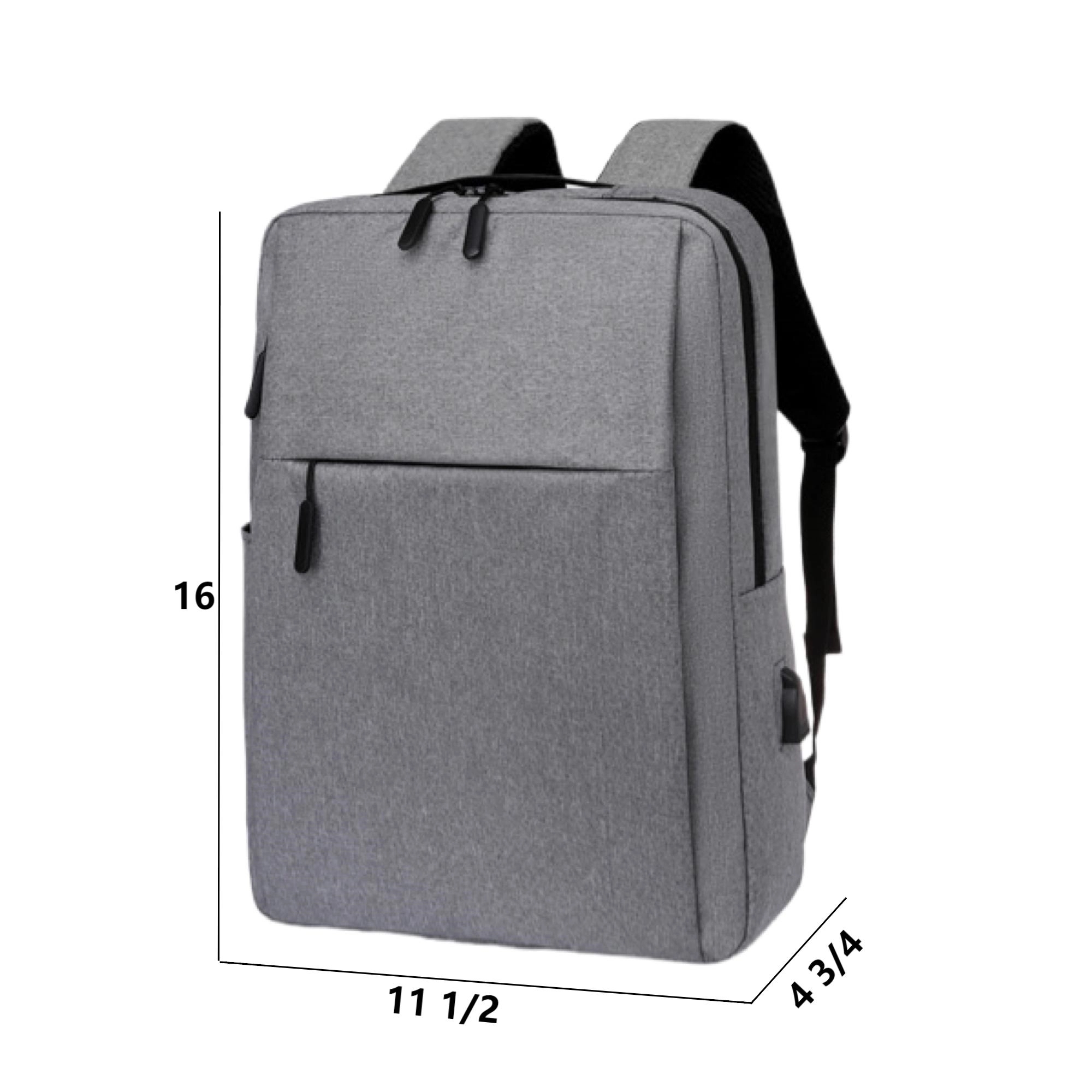 MOQ50 Business Work Travel Backpack Laptop With USB Charging 9