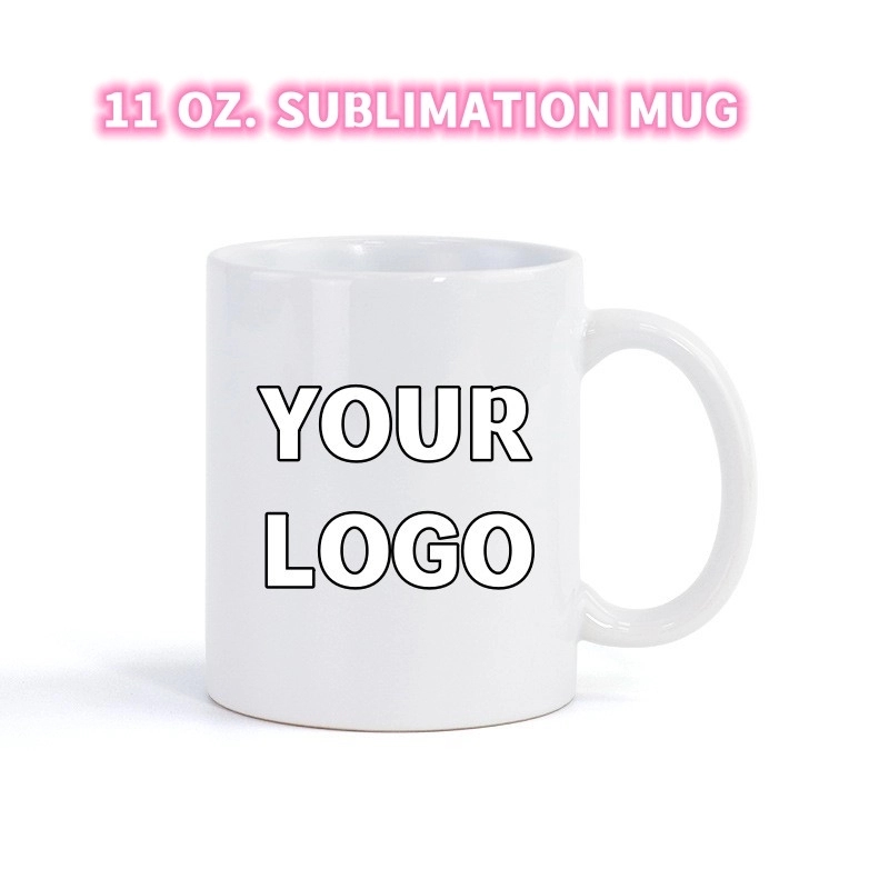 11 oz. White Ceramic Mug w/Full Color Sublimation 3