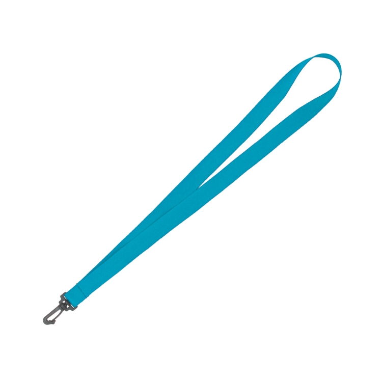 "AURORA" 3/4" Super Soft Polyester Silkscreen Lanyard (Overseas Production 8-10 Weeks) 11