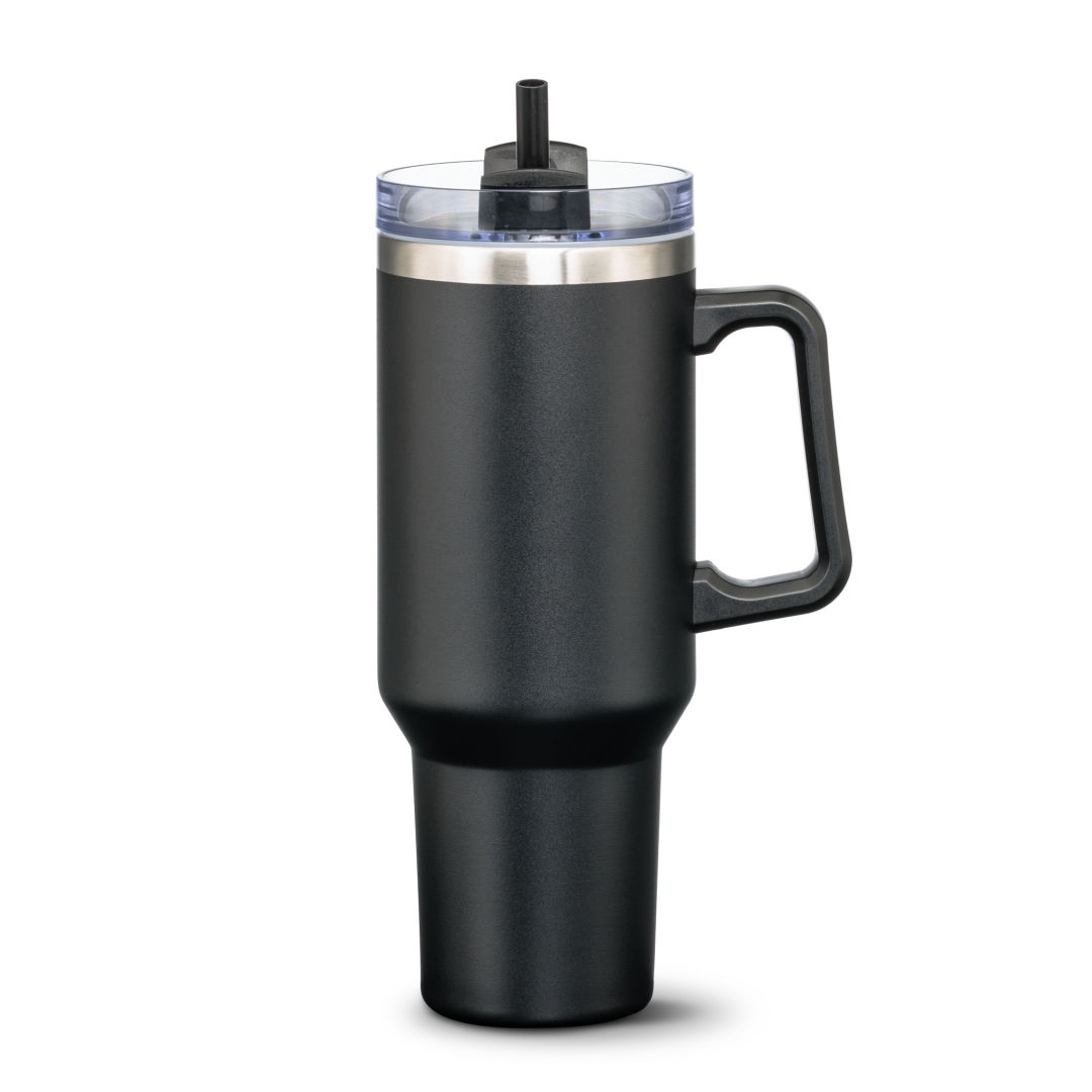Compeer Handle Travel Mug w/Straw - 40oz 4