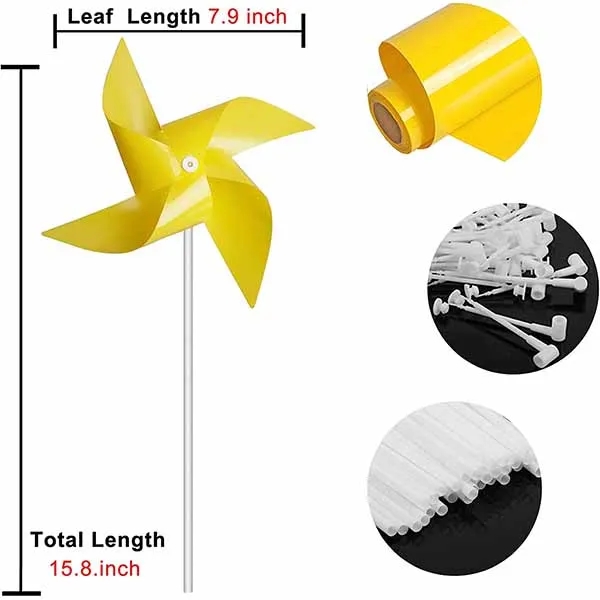 Toy Wind Spinners Outdoor Decorative Pinwheels 1
