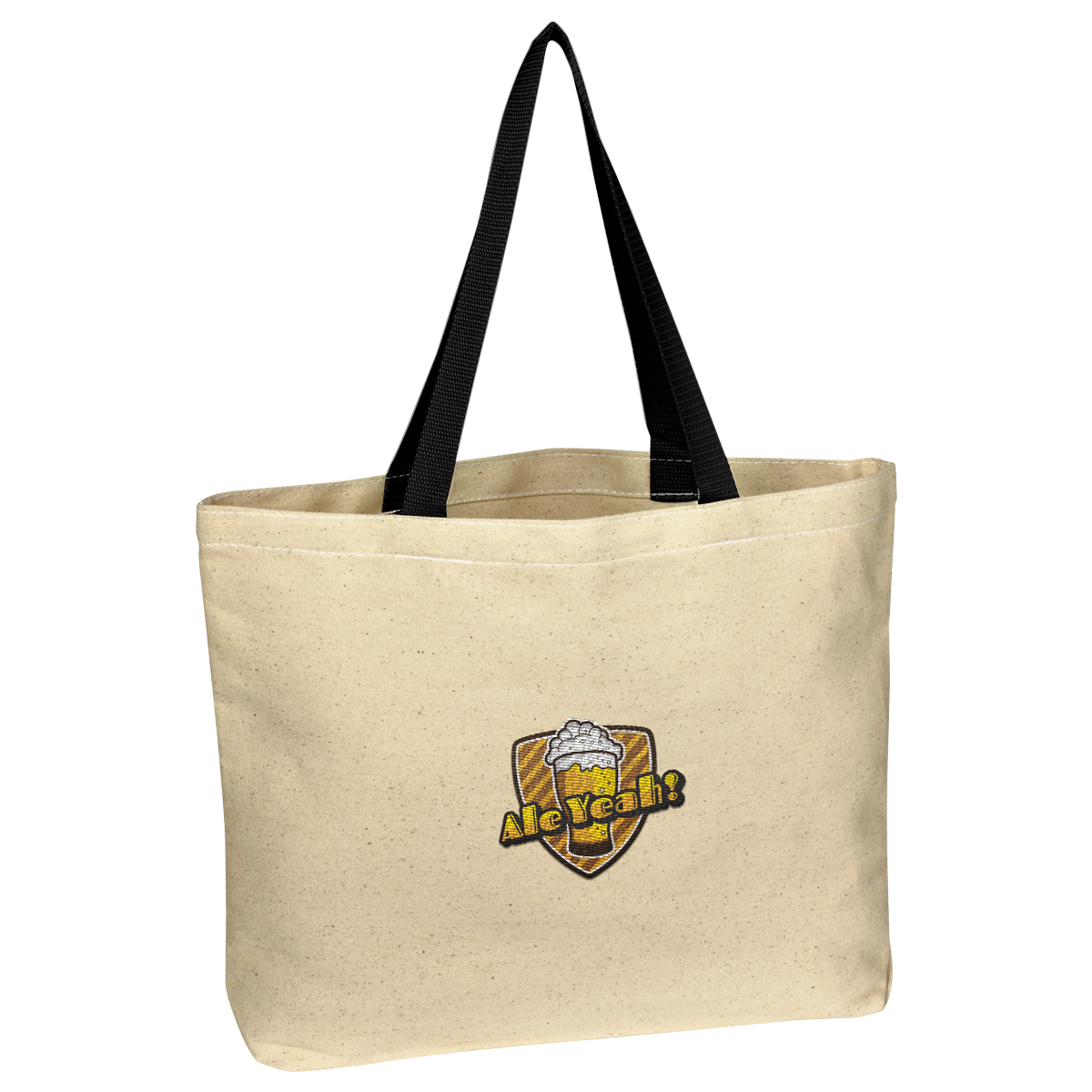 Natural Cotton Canvas Tote Bag 25