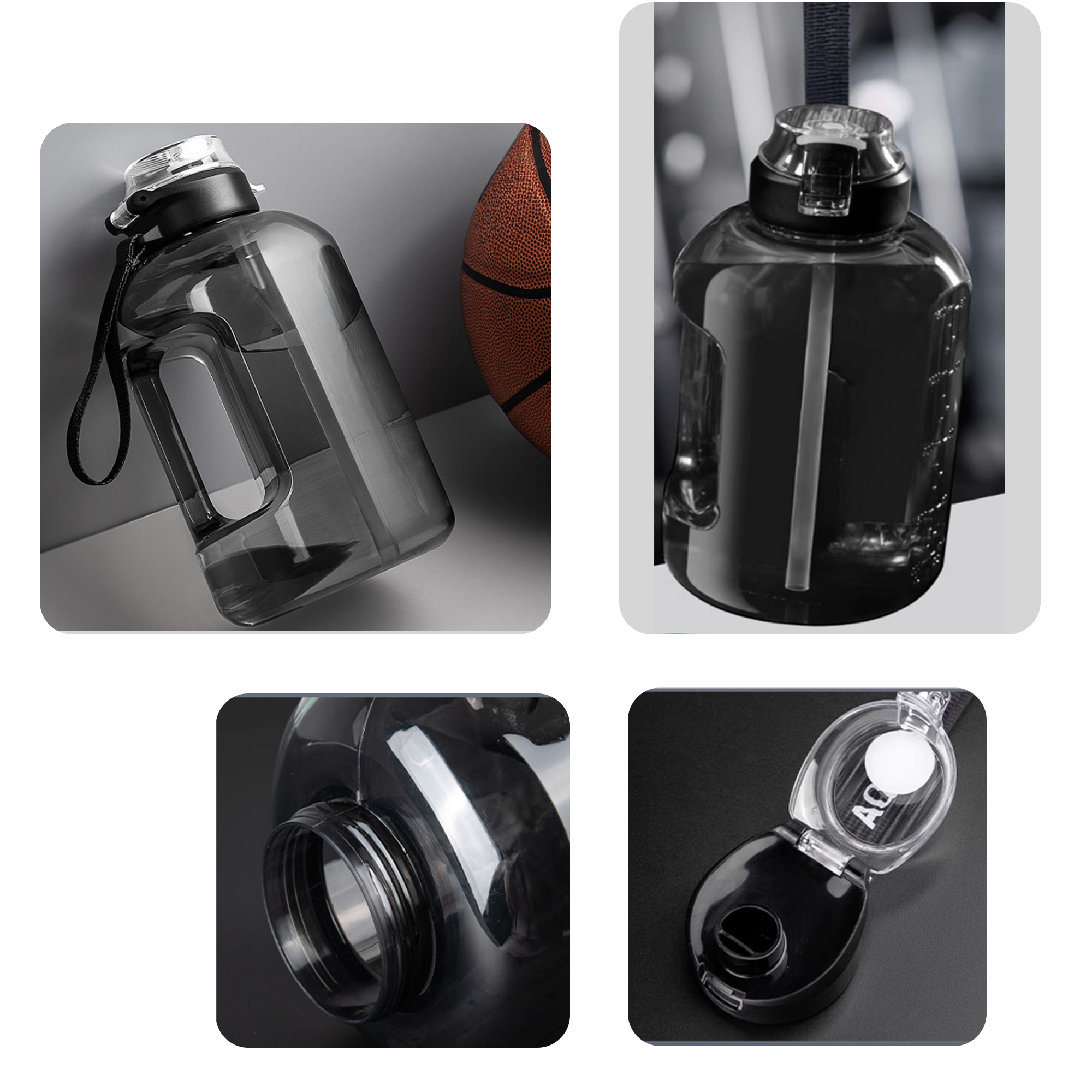 MOQ 50 PCS Portable Sport Water Bottle 2