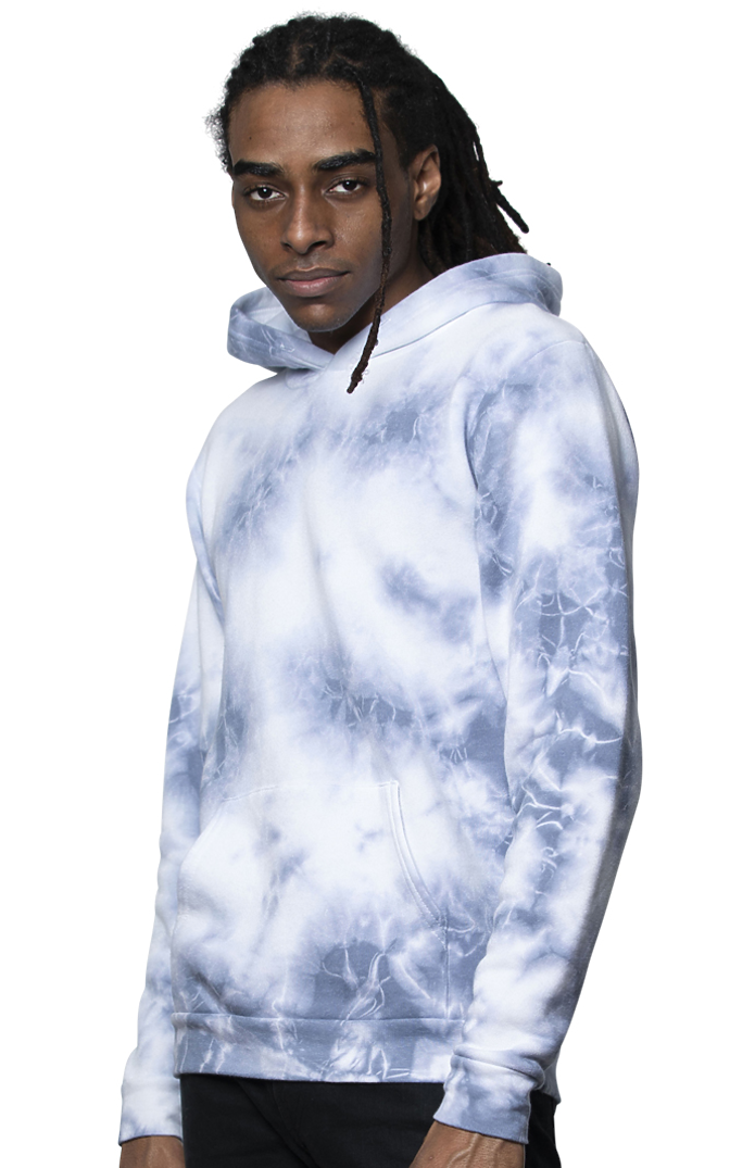 Unisex Cloud Tie Dye Pullover Hoodie 2
