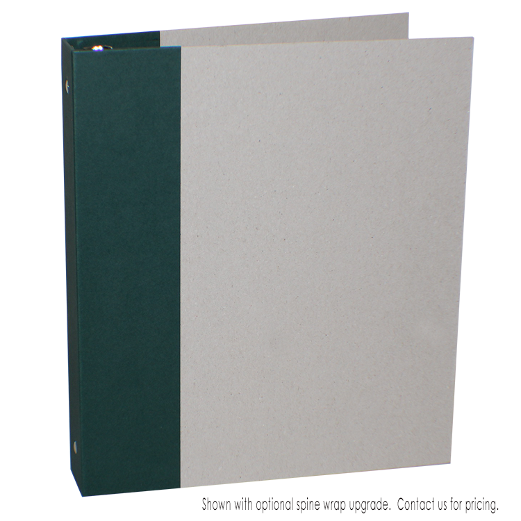 Recycled 1 1/2" Junior Binder (8.5" x 5.5") 3