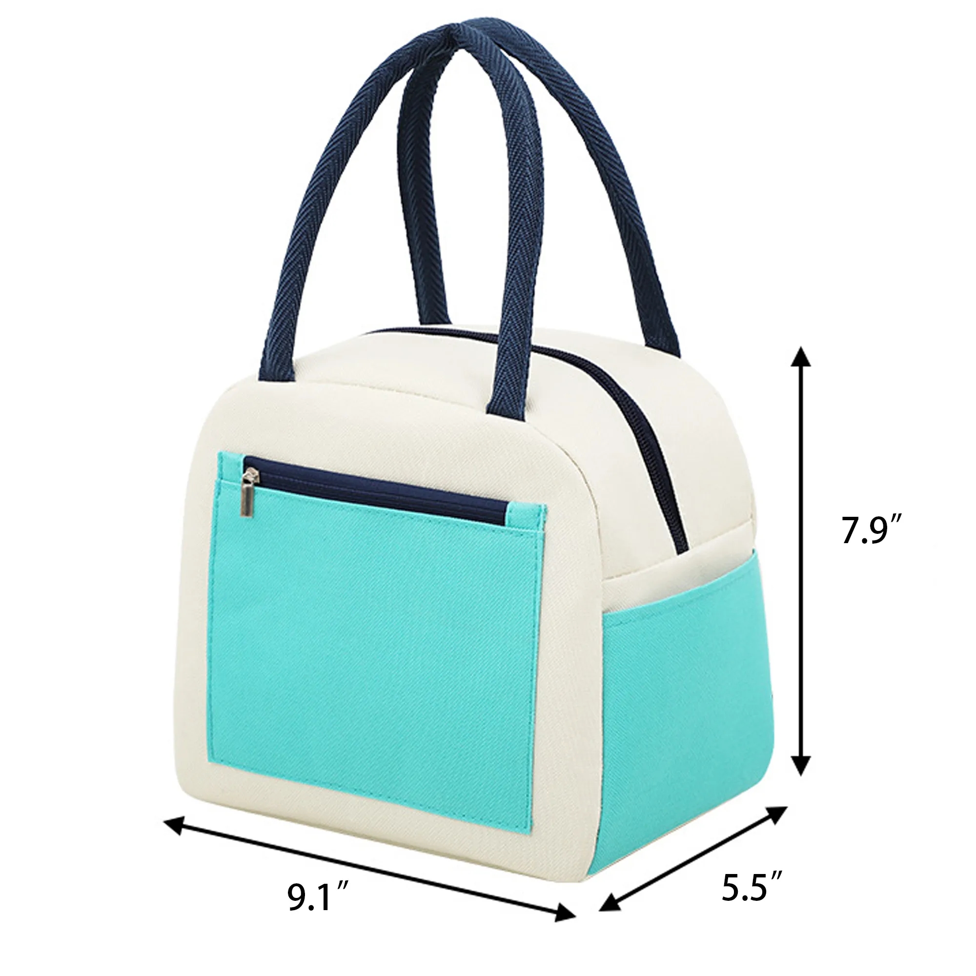 Oxford Cloth Insulated Lunch Bag 7