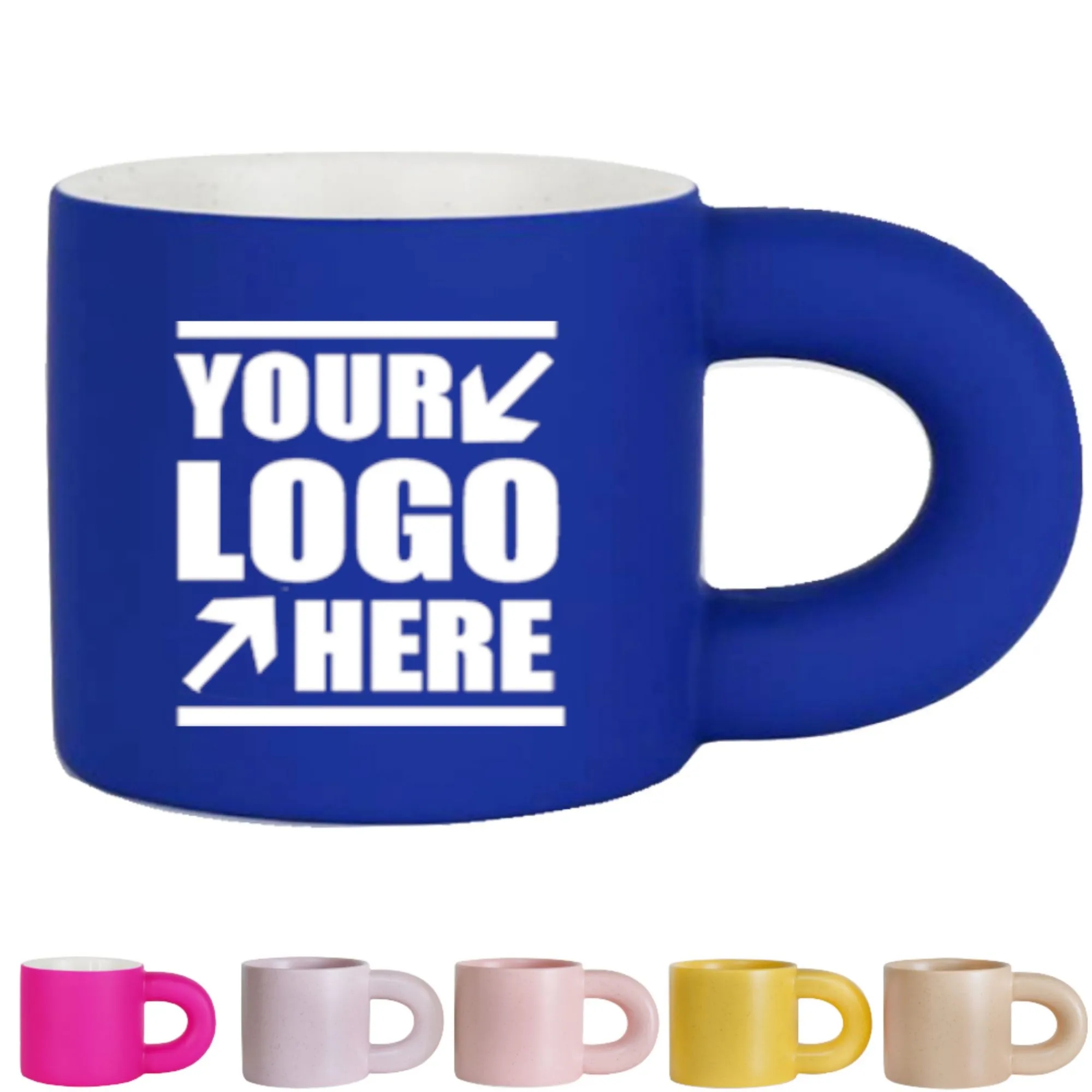 11 OZ Ceramic Matte Colors Mugs