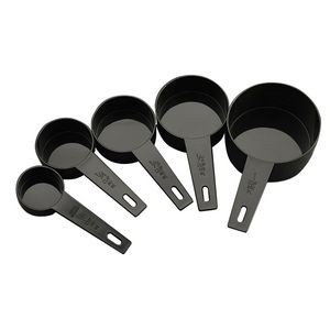 5 in 1 Plastic Black Measuring Cup with Volume Markings 11