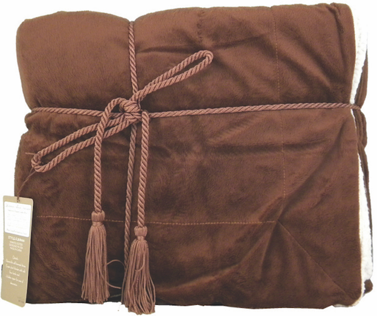 Lambswool Microsherpa Throw 3