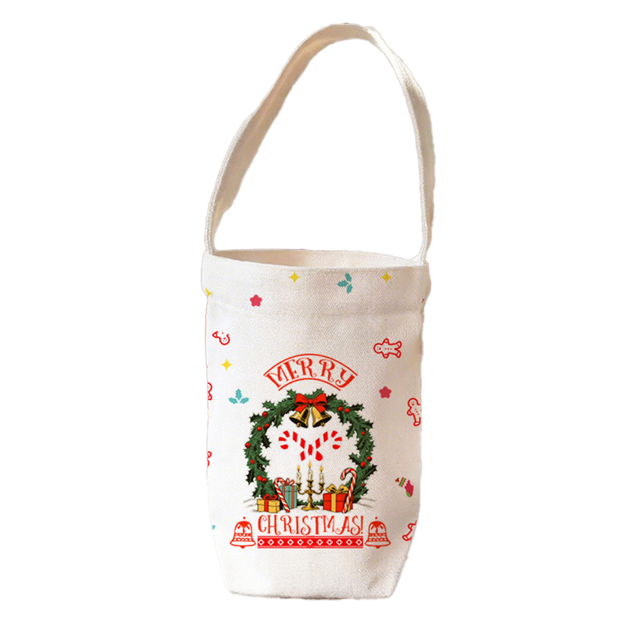Christmas Handheld Canvas Vacuum Cup 3