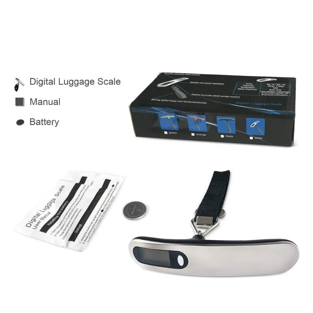 Digital LCD Luggage Scales 7