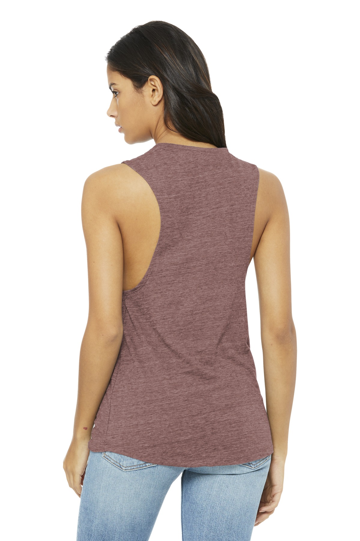 BELLA+CANVAS Women's Flowy Scoop Muscle Tank. BC8803 151
