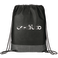 Crossweave Heat Sealed Drawstring Bag 39