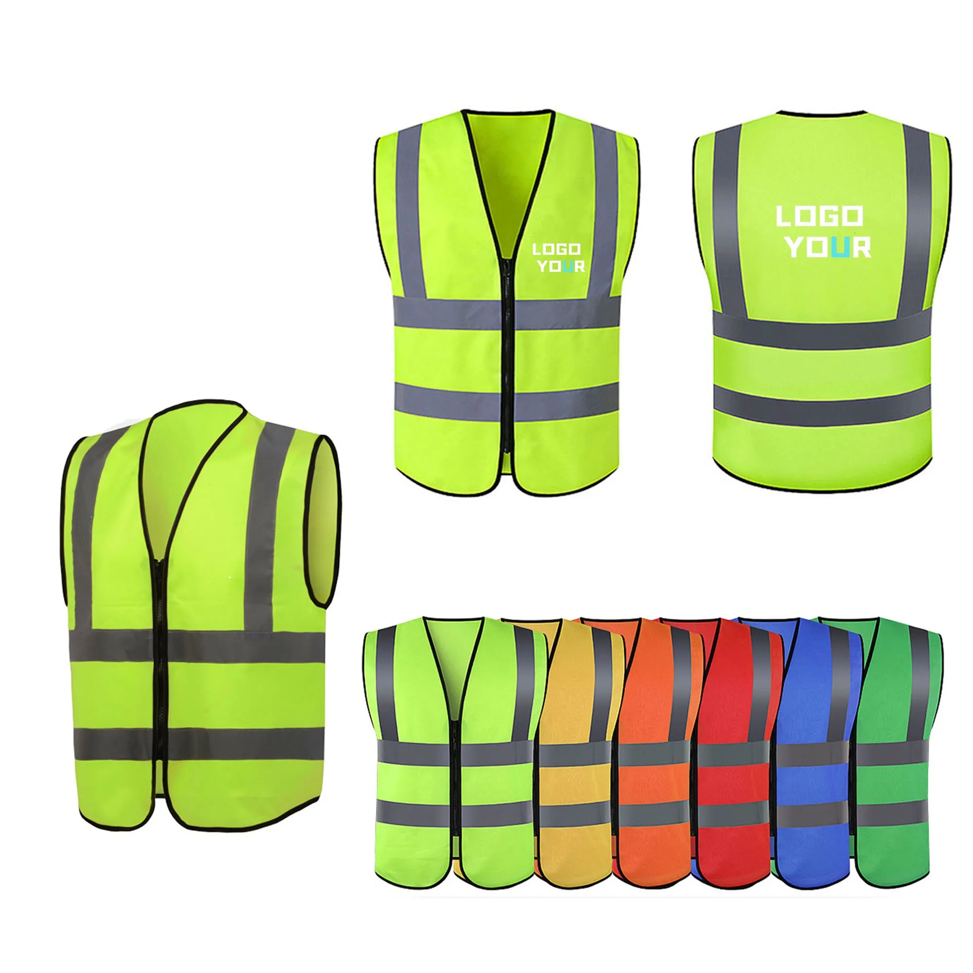 High Visibility Reflective Safety Vest