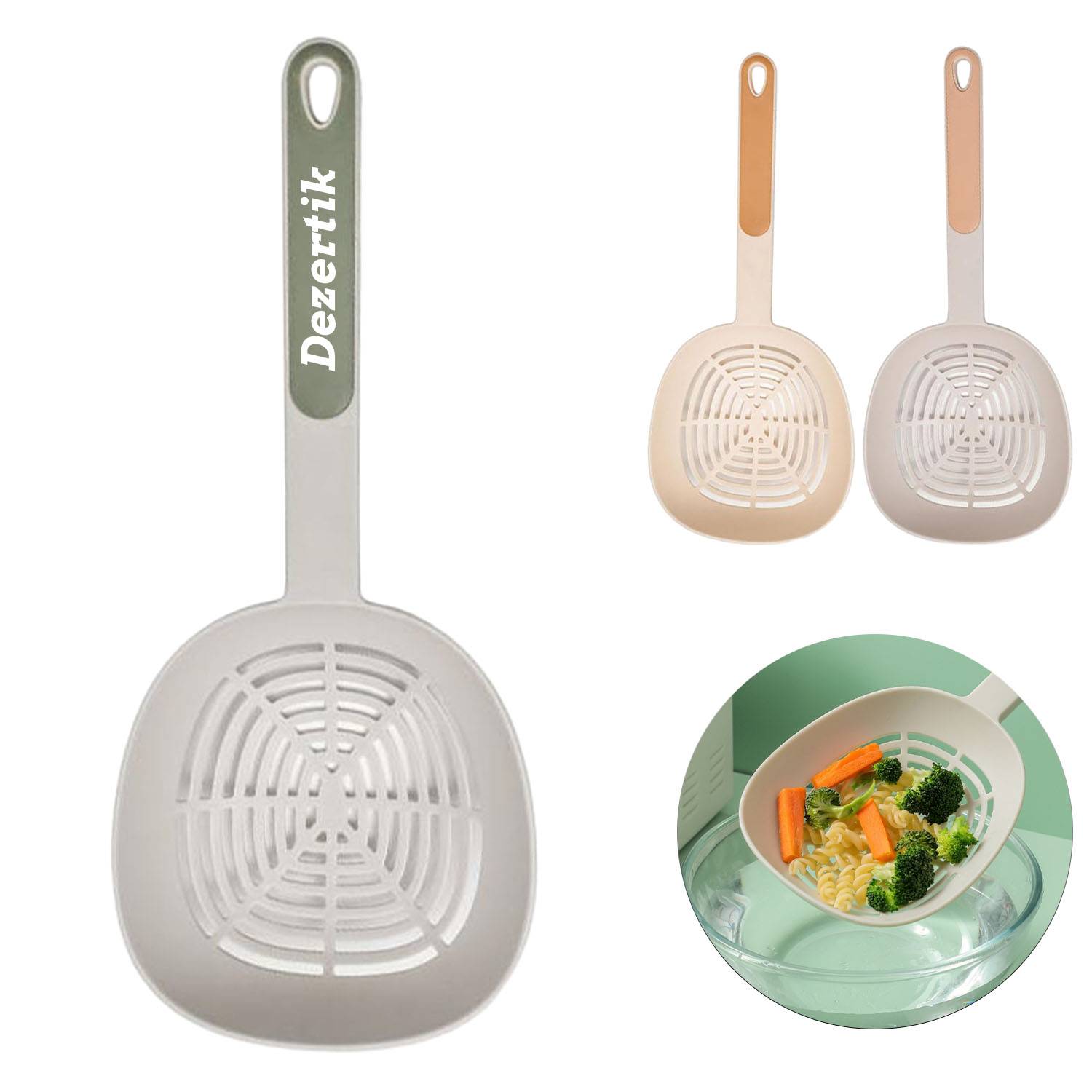 Kitchen noodle spoon food grade high temperature resistant