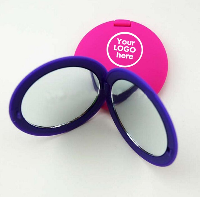Small Plastic Folding Pocket Mirror 6