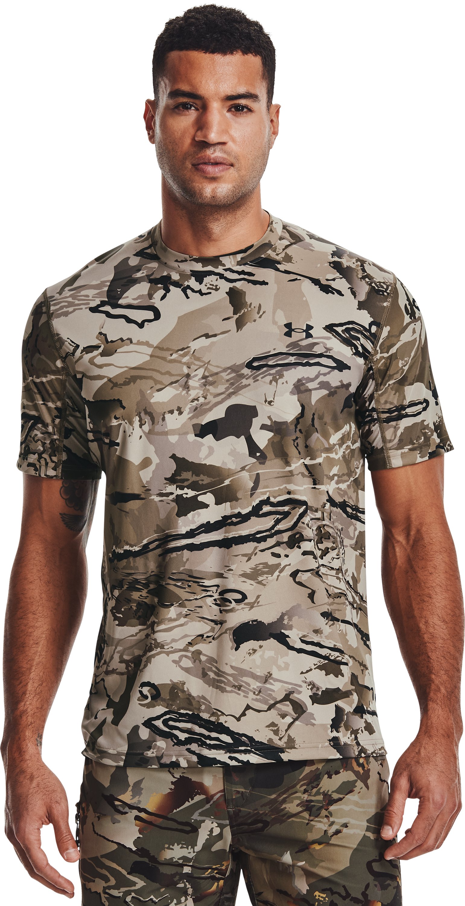 UA Iso-Chill Brush Line Men's Short Sleeve 4