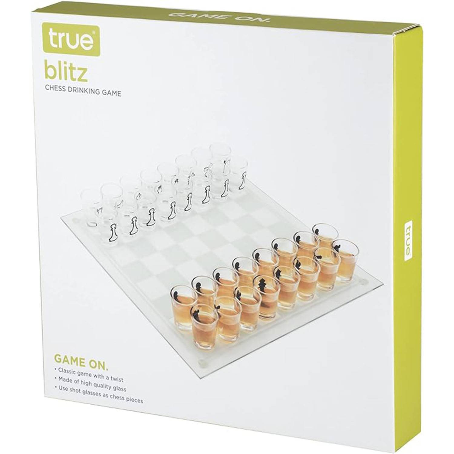 10oz Glass Drink Chess Set 4