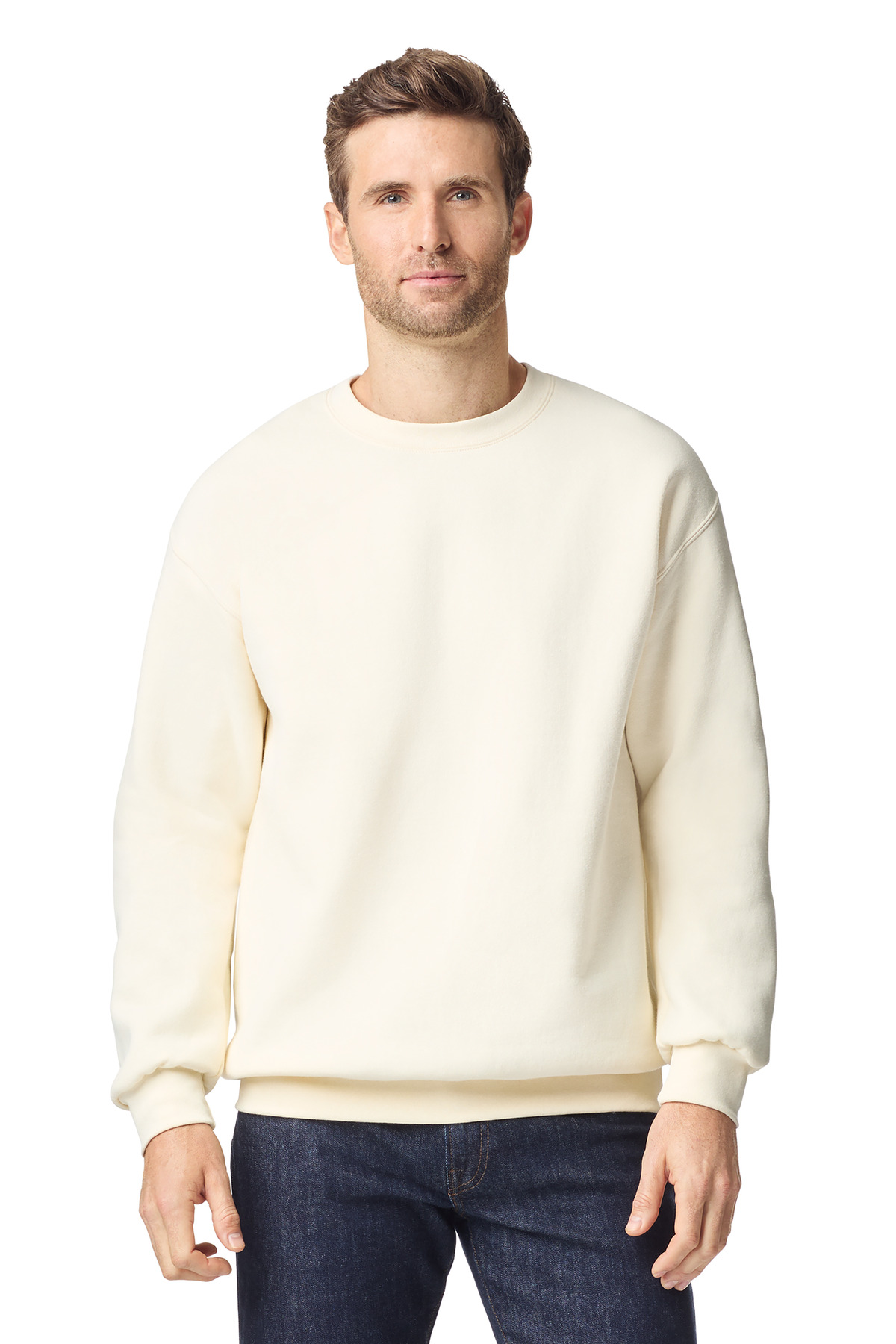 Gildan Hammer Maxweight Crewneck Sweatshirt 19000, custom hoodie or sweatshirt with logo imprint 28