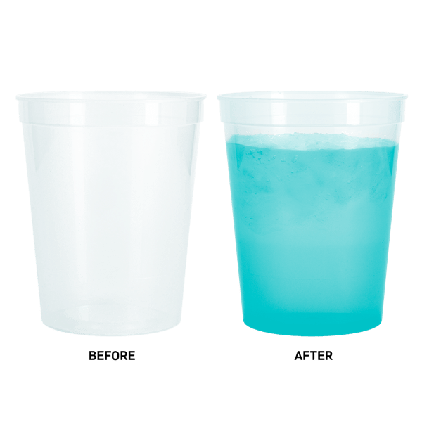 16 oz Color Changing Stadium Cup 36