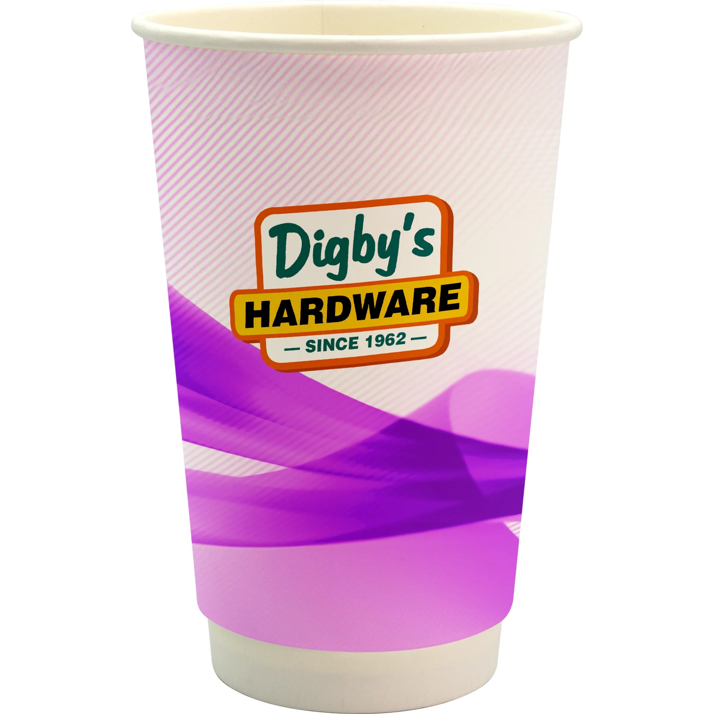 16 oz. Full Color Groovy Paper Cup 7