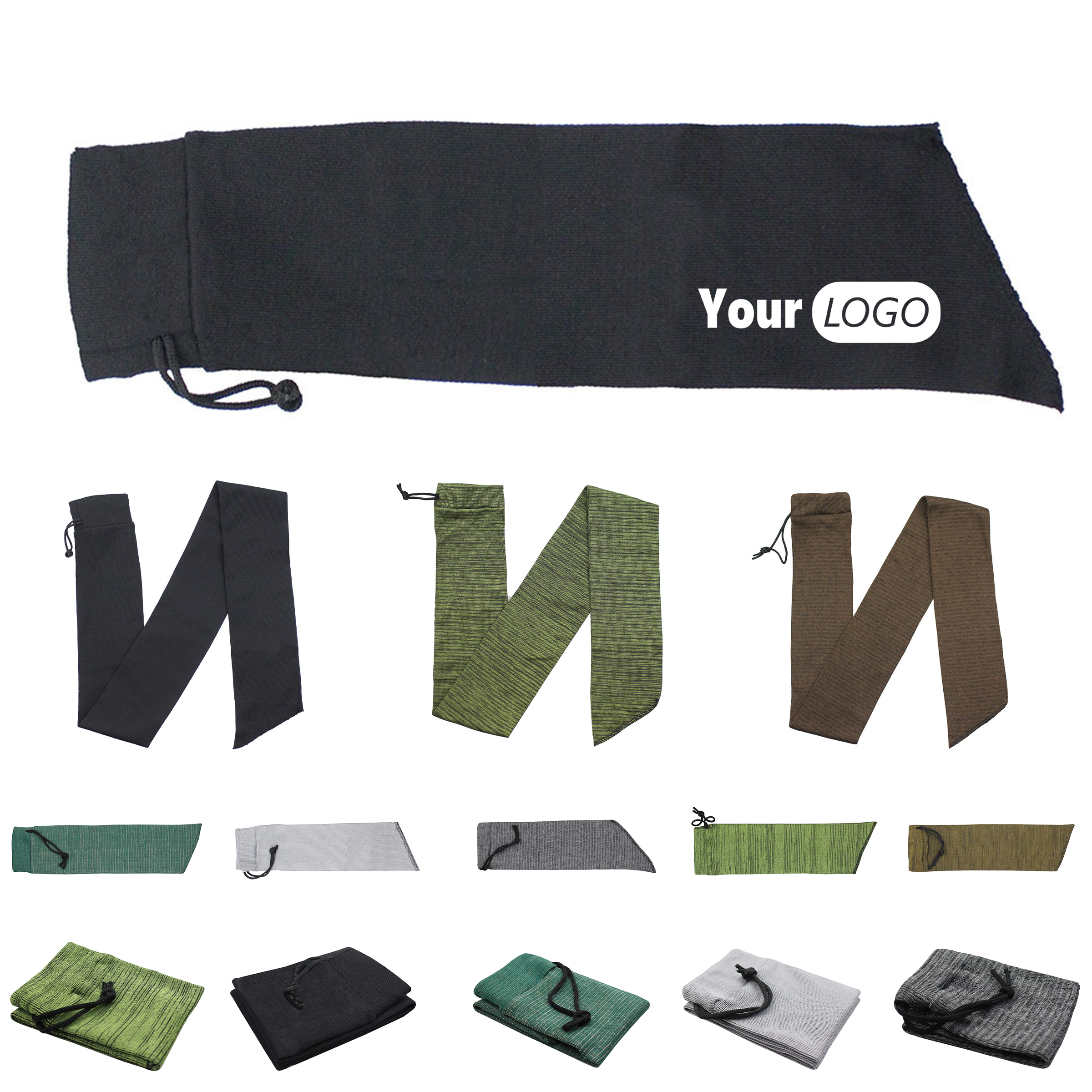 Polyester Outdoor Knitted Hunting Rifle Storage Bag 5