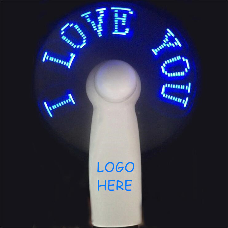 LED Message Mini Fan 2