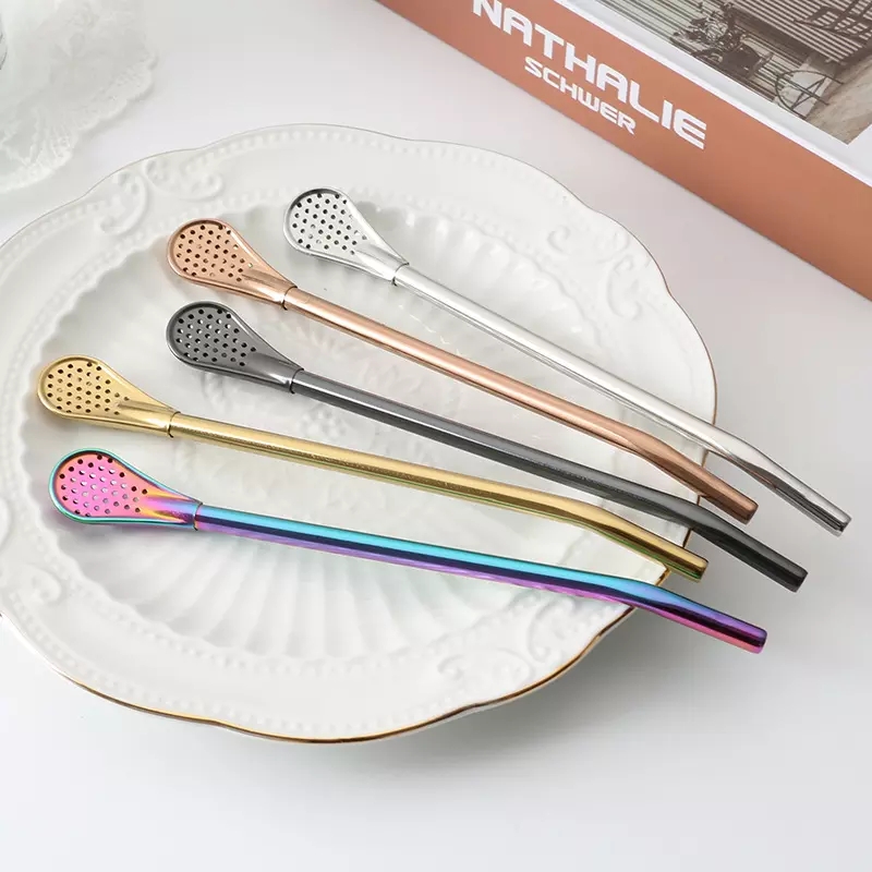 3 In 1 Stainless Steel Straw Spoon 3