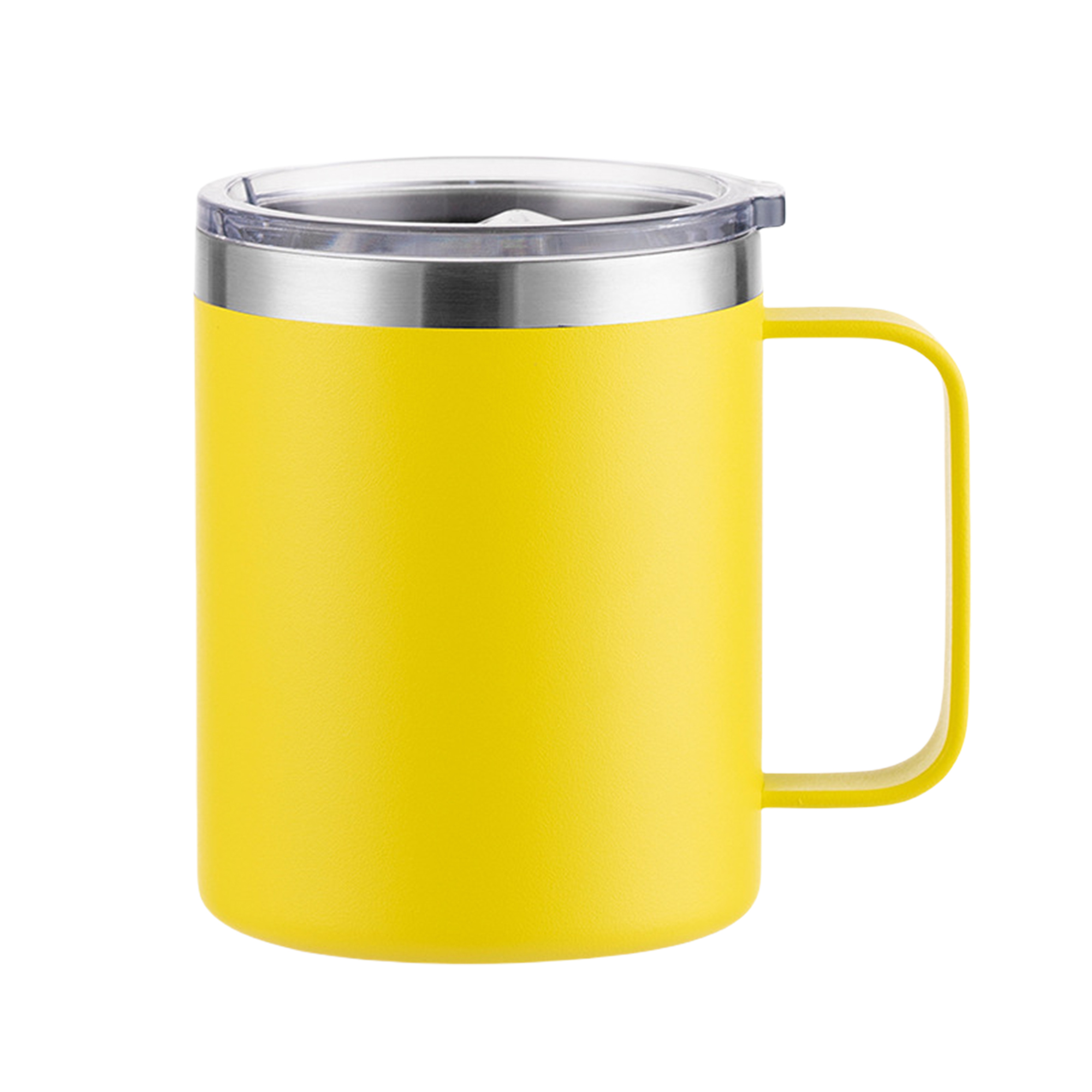 12oz 304 Stainless Steel Double Handle Car Mug with Powder Coated Sublimation Design 8
